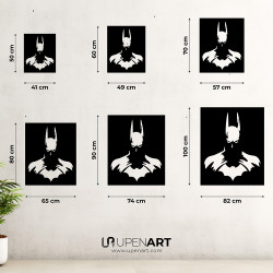 Batman Metal Duvar Tablosu Ebatlar
