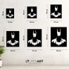 Batman Metal Duvar Tablosu Ebatlar