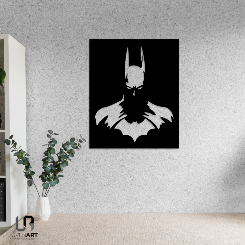 Batman Metal Duvar Tablosu